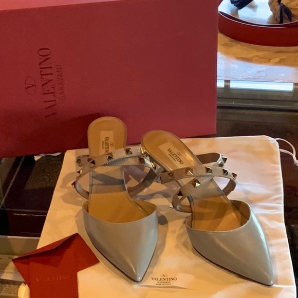 Valentino rockstud pointed-toe pumps - Picture 2 of 4